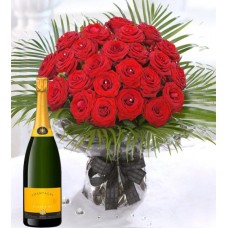 24 Roses & Champagne